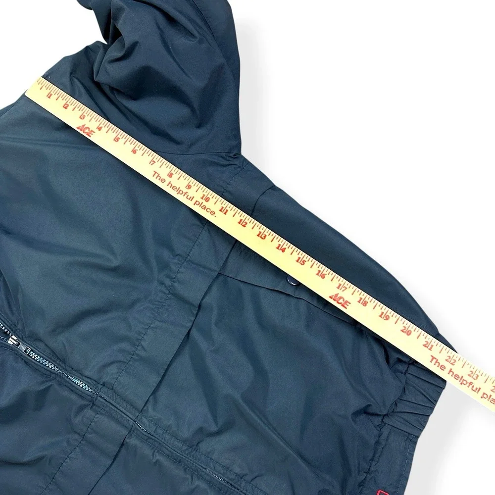 Vintage Woolrich Mens 3M Thintech Lined Bomber Jacket Size Large Navy Blue USA - Picture 11 of 14